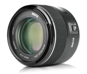 Meike представили портретный объектив 85mm F/1.8 для Nikon F