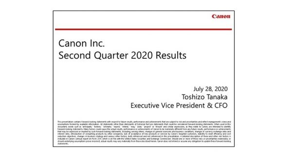 Операционная прибыль Canon снизилась на 93.9%  