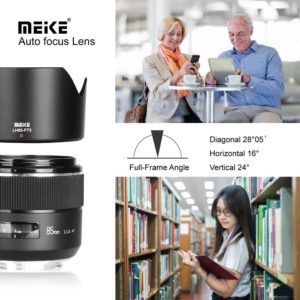 Meike представили портретный объектив 85mm F/1.8 для Nikon F